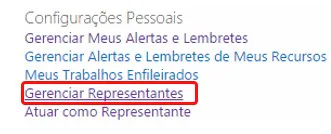 Capa do artigo Atuar como representante