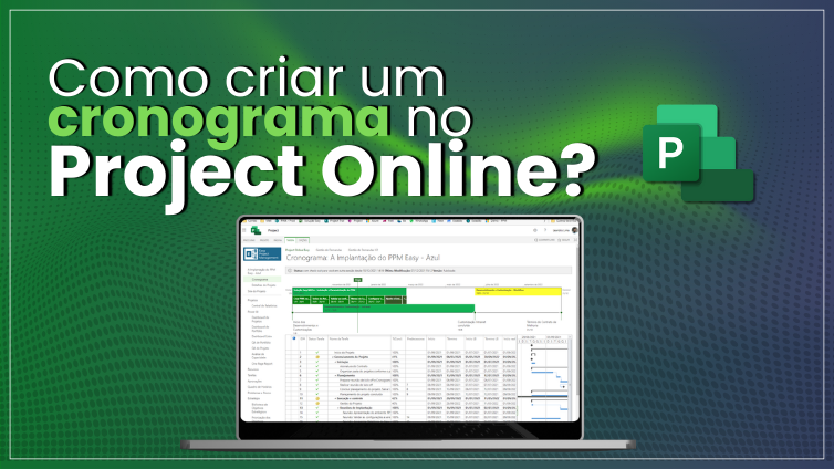 Capa do artigo Como criar um cronograma no Project Online?
