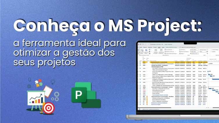 Capa do artigo O que é o Microsoft Project e por que usá-lo na gestão de projetos?