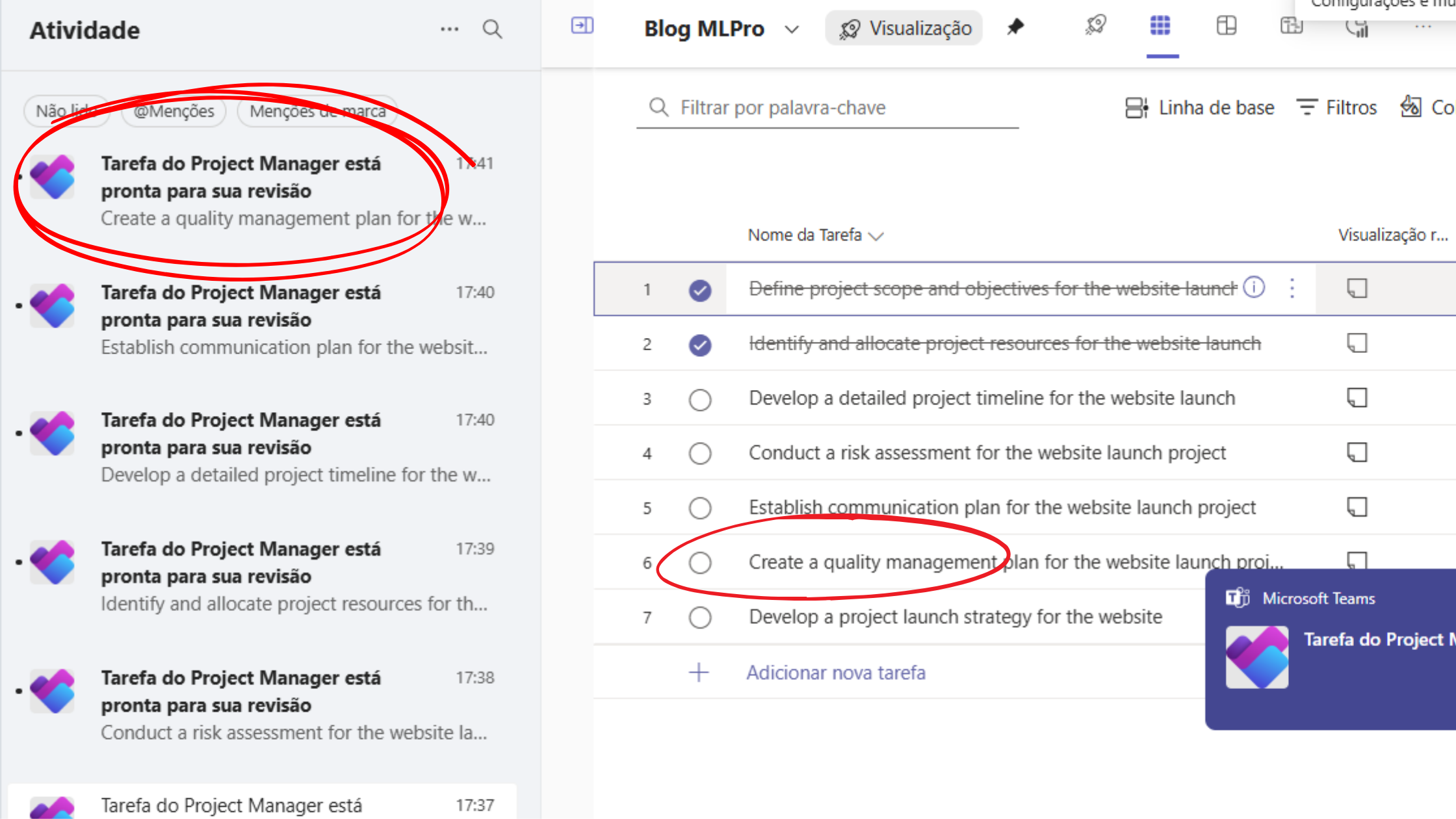 O que é o Project Manager Agent (Planner IA) e como usá-lo?