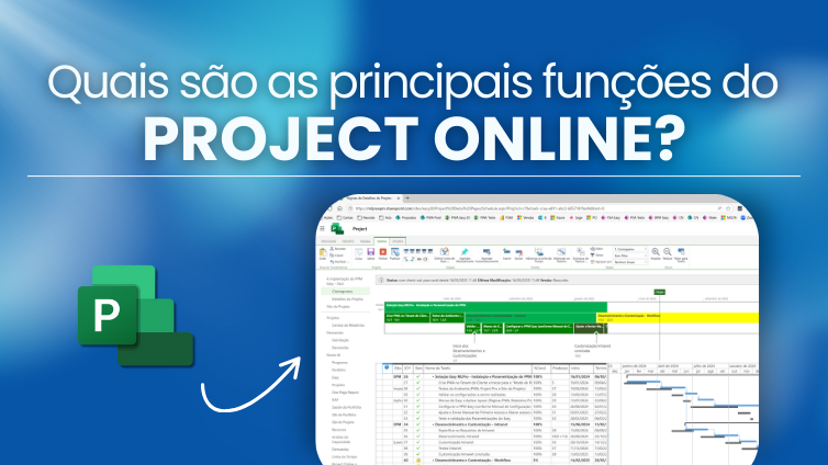 Capa do artigo Quais as principais funções do Microsoft Project Online?