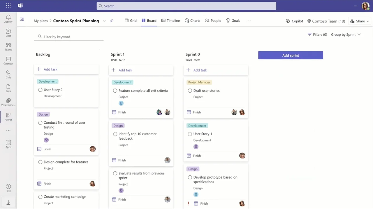 Project for the Web: Novo Recurso de Metas (Goals)