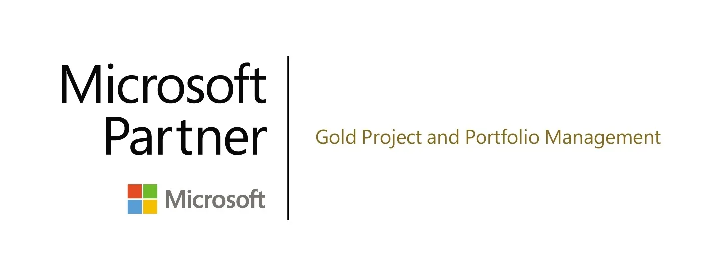 Antigo selo Microsoft Gold Partner em Project and Portfolio Management